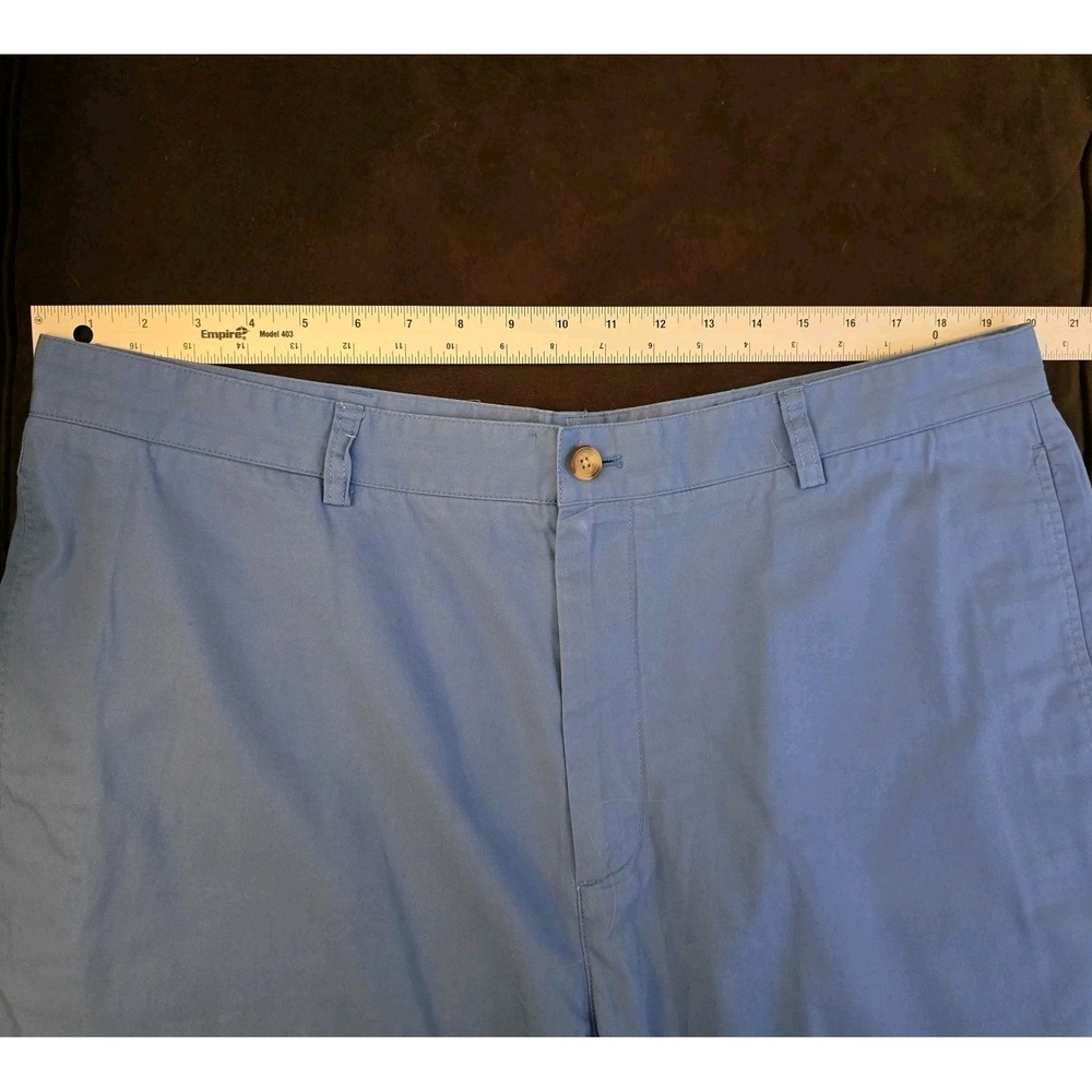 Vineyard Vines Club Chino Shorts Mens 40‎ Blue Flat Front Golf Preppy 9" - Picture 8 of 10